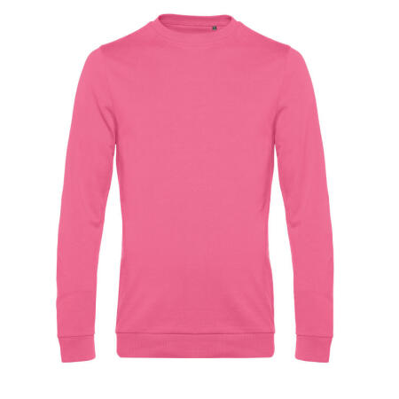 B&C WU01W B&C Men's #Set In Sweatshirt Pink Fizz