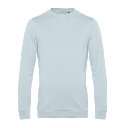 B&C WU01W B&C Men's #Set In Sweatshirt Pure Sky