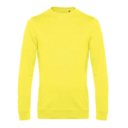 B&C WU01W B&C Men's #Set In Sweatshirt Solar Yellow