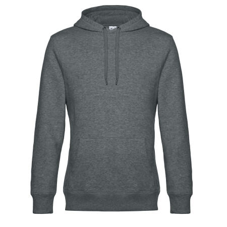 B&C WU02K KING Hooded Heather Mid Grey