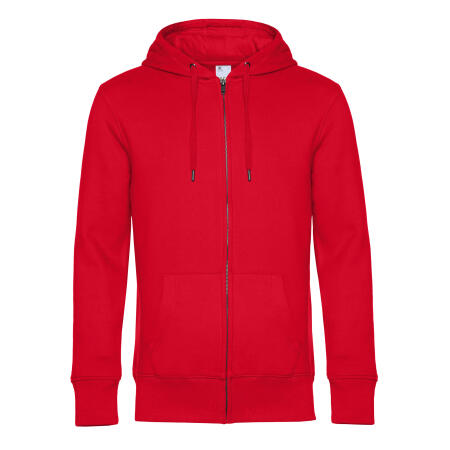 B&C WU03K KING Zipped Hood Red