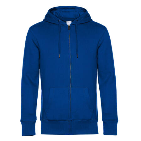B&C WU03K KING Zipped Hood Royal Blue