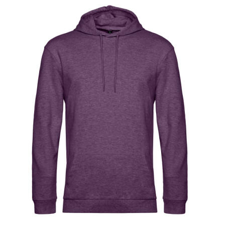 B&C WU03W B&C Men's #Hooded Sweat Heather Purple