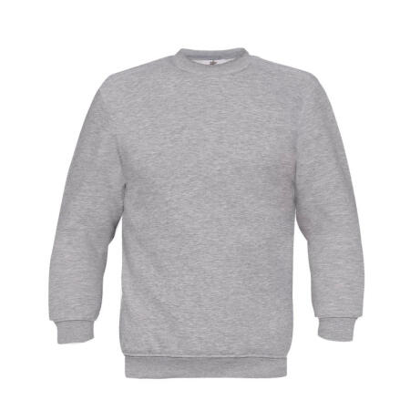 B&C WU600 B&C Set-In Sweatshirt Heather Grey