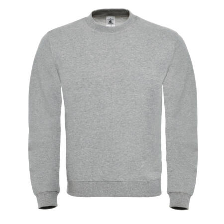 B&C WUI20 B&C ID.002 Cotton Rich Sweatshirt Heather Grey
