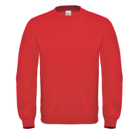 B&C WUI20 B&C ID.002 Cotton Rich Sweatshirt Red