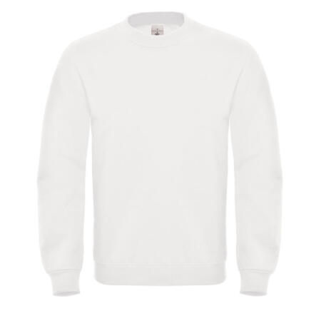 B&C WUI20 B&C ID.002 Cotton Rich Sweatshirt White
