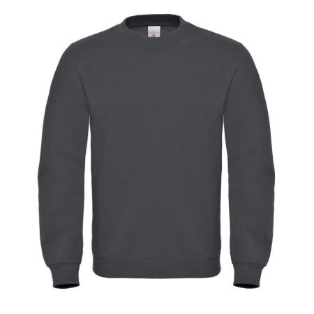 B&C WUI20 B&C ID.002 Cotton Rich Sweatshirt Anthracite