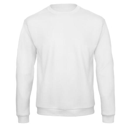 B&C WUI23 B&C Unisex ID.202 50/50 Sweatshirt  White