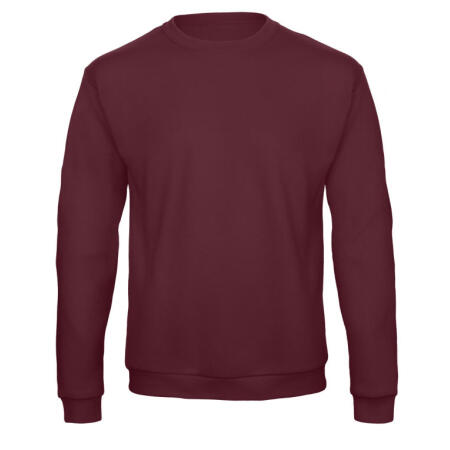 B&C WUI23 B&C Unisex ID.202 50/50 Sweatshirt  Burgundy