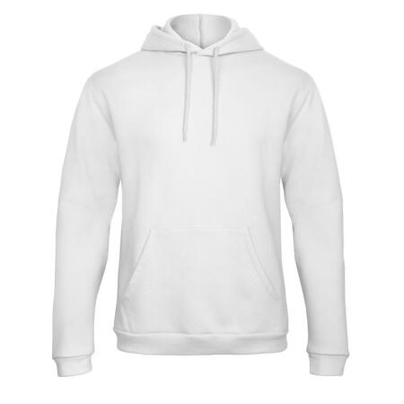 B&C WUI24 B&C Unisex ID.203 50/50 Hooded Sweat White