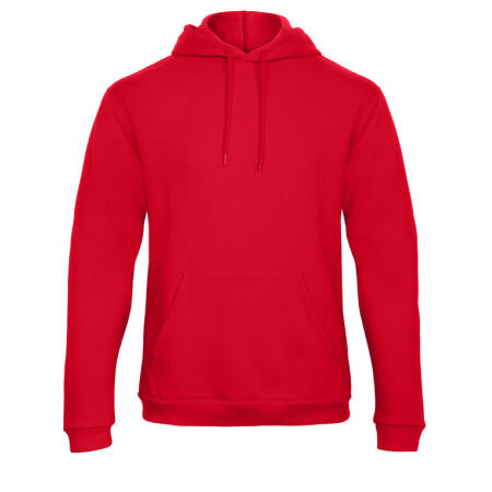 B&C WUI24 B&C Unisex ID.203 50/50 Hooded Sweat Red