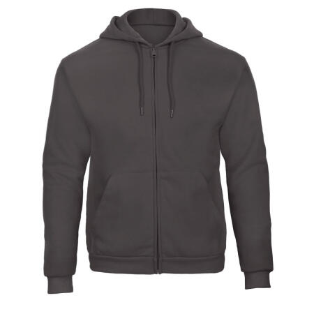 B&C WUI25 B&C Unisex ID.205 50/50 Hood Full Zip Sweat Anthracite