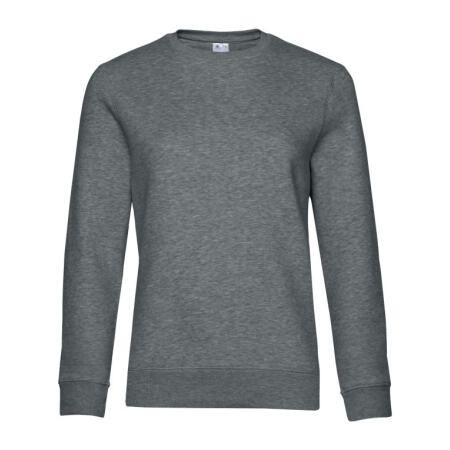B&C WW01Q B&C QUEEN Crew Neck_° Heather Mid Grey