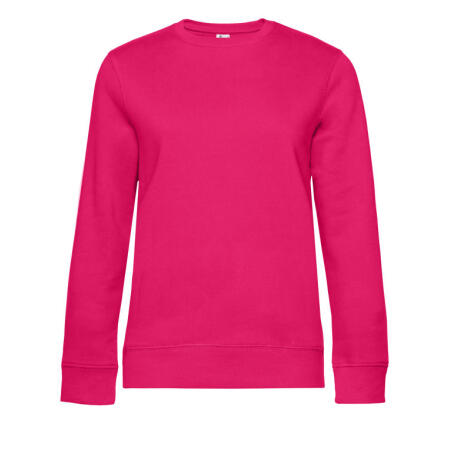 B&C WW01Q B&C QUEEN Crew Neck_° Magenta Pink
