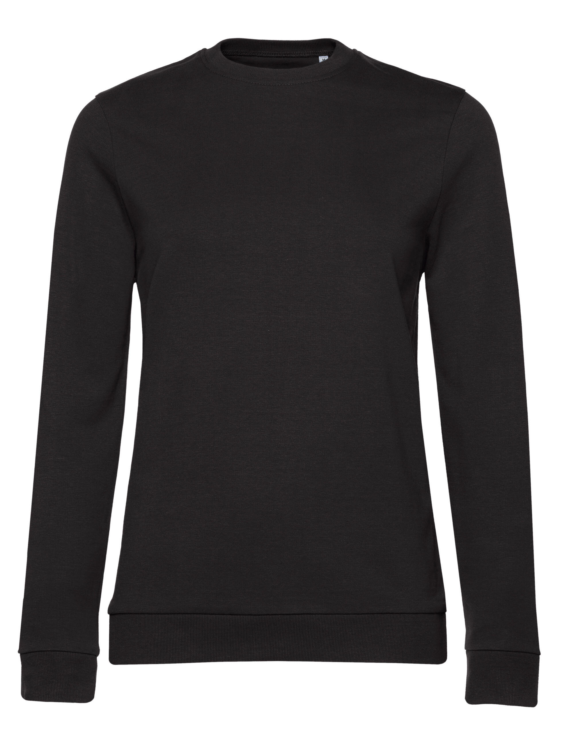 B&C WW02W Women's #Set In Sweatshirt Black Pure
