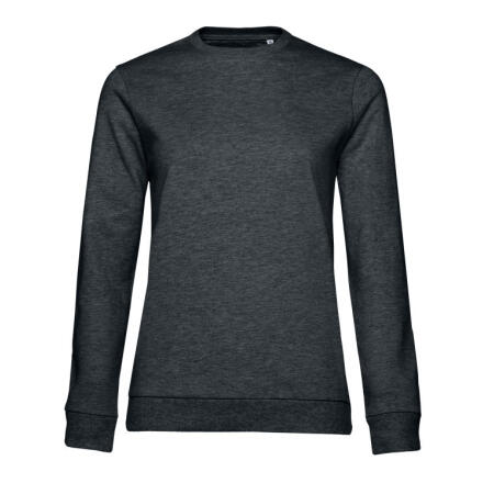 B&C WW02W B&C Women's #Set In Sweatshirt Heather Asphalt
