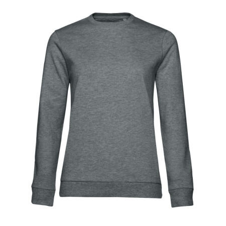 B&C WW02W B&C Women's #Set In Sweatshirt Heather Mid Grey