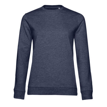 B&C WW02W B&C Women's #Set In Sweatshirt Heather Navy