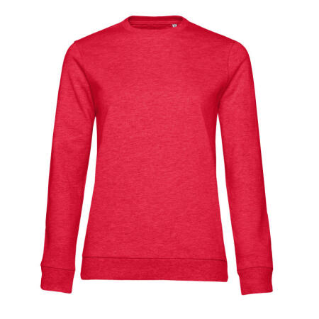B&C WW02W B&C Women's #Set In Sweatshirt Heather Red
