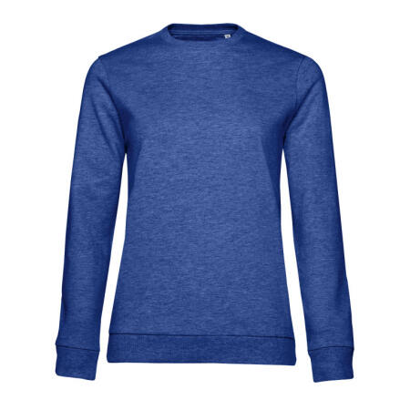 B&C WW02W B&C Women's #Set In Sweatshirt Heather Royal Blue