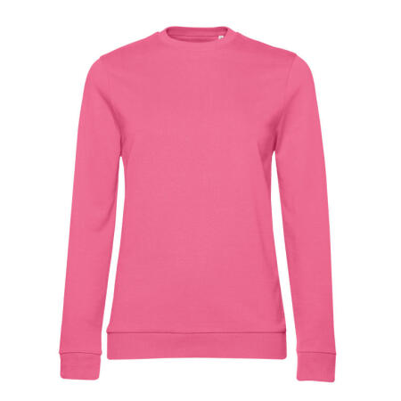 B&C WW02W B&C Women's #Set In Sweatshirt Pink Fizz