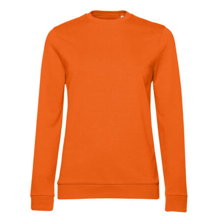 B&C WW02W B&C Women's #Set In Sweatshirt Pure Orange