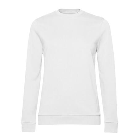 B&C WW02W B&C Women's #Set In Sweatshirt White