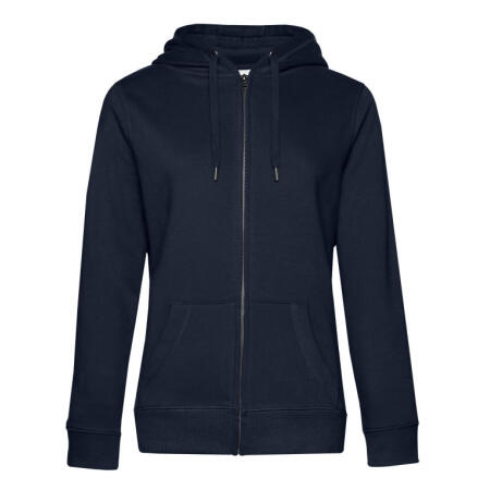 B&C WW03Q B&C QUEEN Zipped Hood_° Navy Blue