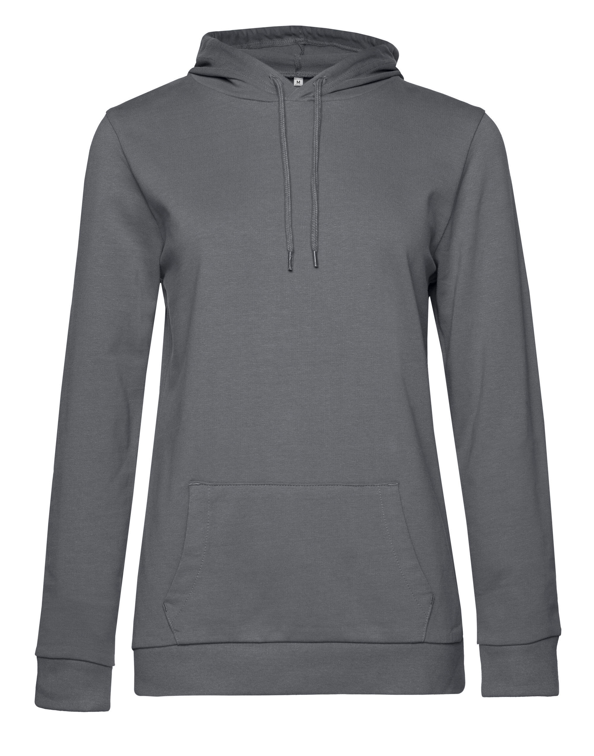 B&C Elephant Grey Women's #Hooded Sweat