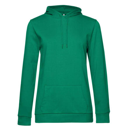 B&C WW04W B&C Women's #Hooded Sweat Kelly Green
