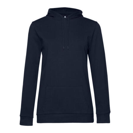 B&C WW04W B&C Women's #Hooded Sweat Navy Blue
