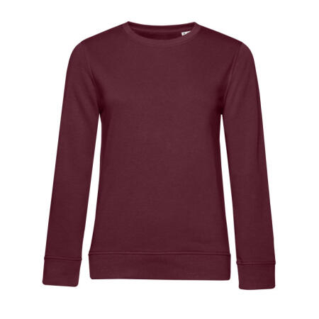 B&C WW32B B&C Inspire Crew Neck/ Women_° Burgundy
