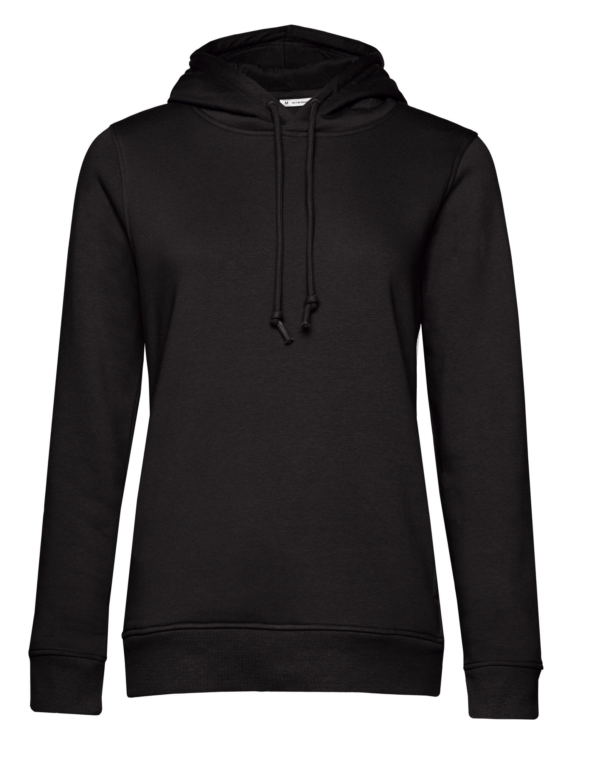 B&C WW34B Inspire Hooded/ Women Black Pure