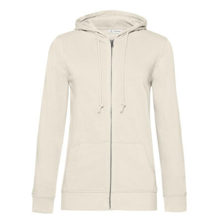 B&C WW36B B&C Inspire Zipped Hood/ Women_° Off White