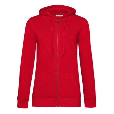 B&C WW36B B&C Inspire Zipped Hood/ Women_° Red