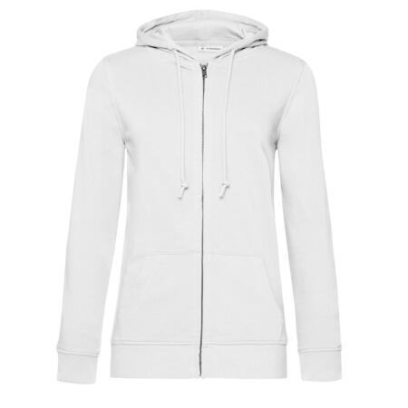 B&C WW36B B&C Inspire Zipped Hood/ Women_° White