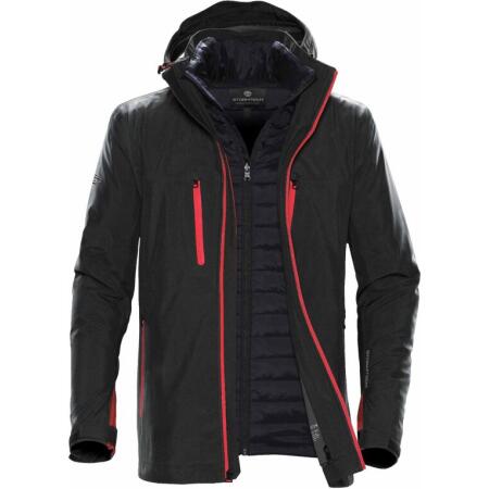 Stormtech XB-4 Stormtech Men's Matrix System Jacket Black/Bright Red