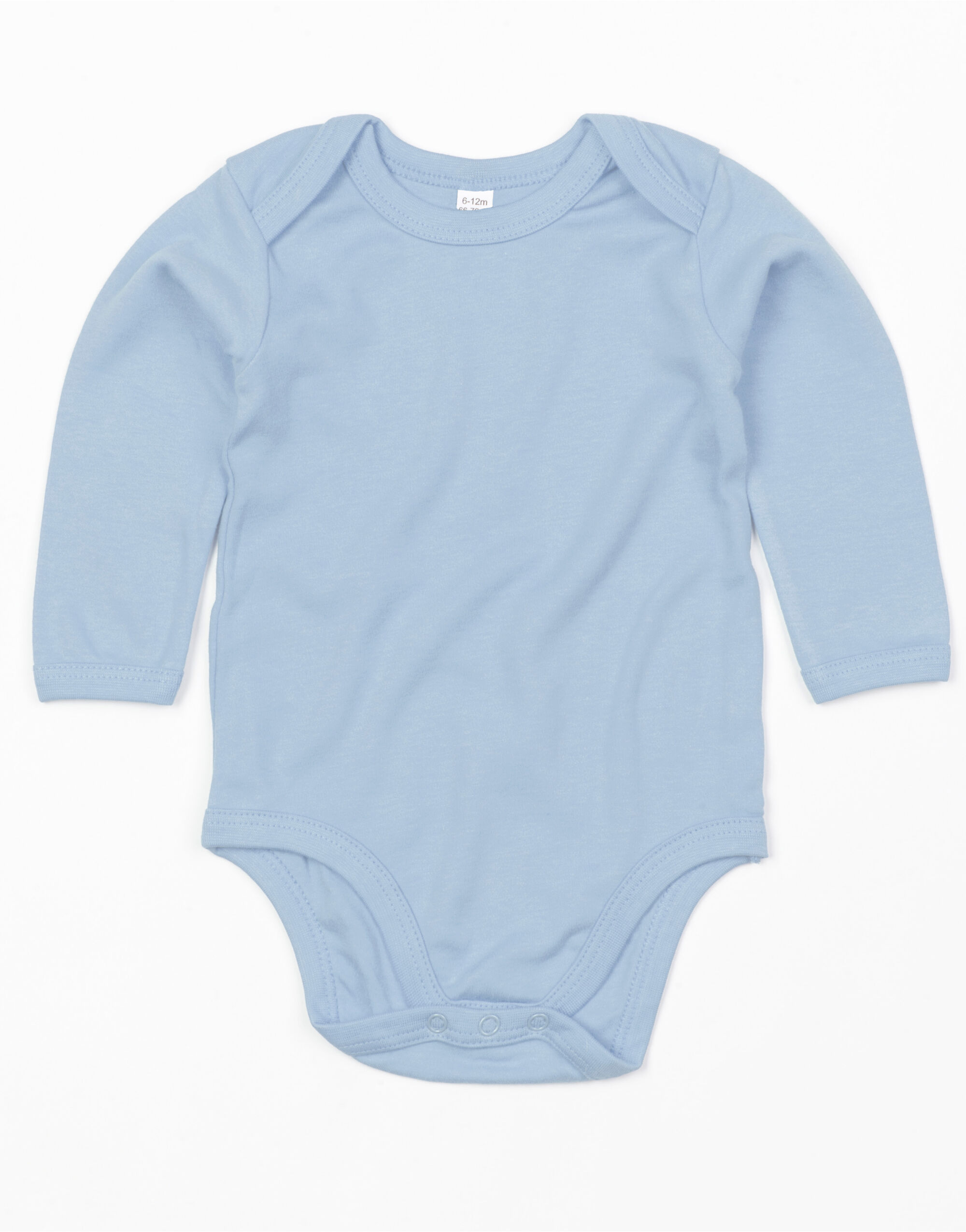 BZ30 Baby Long Sleeve Bodysuit Dusty Blue