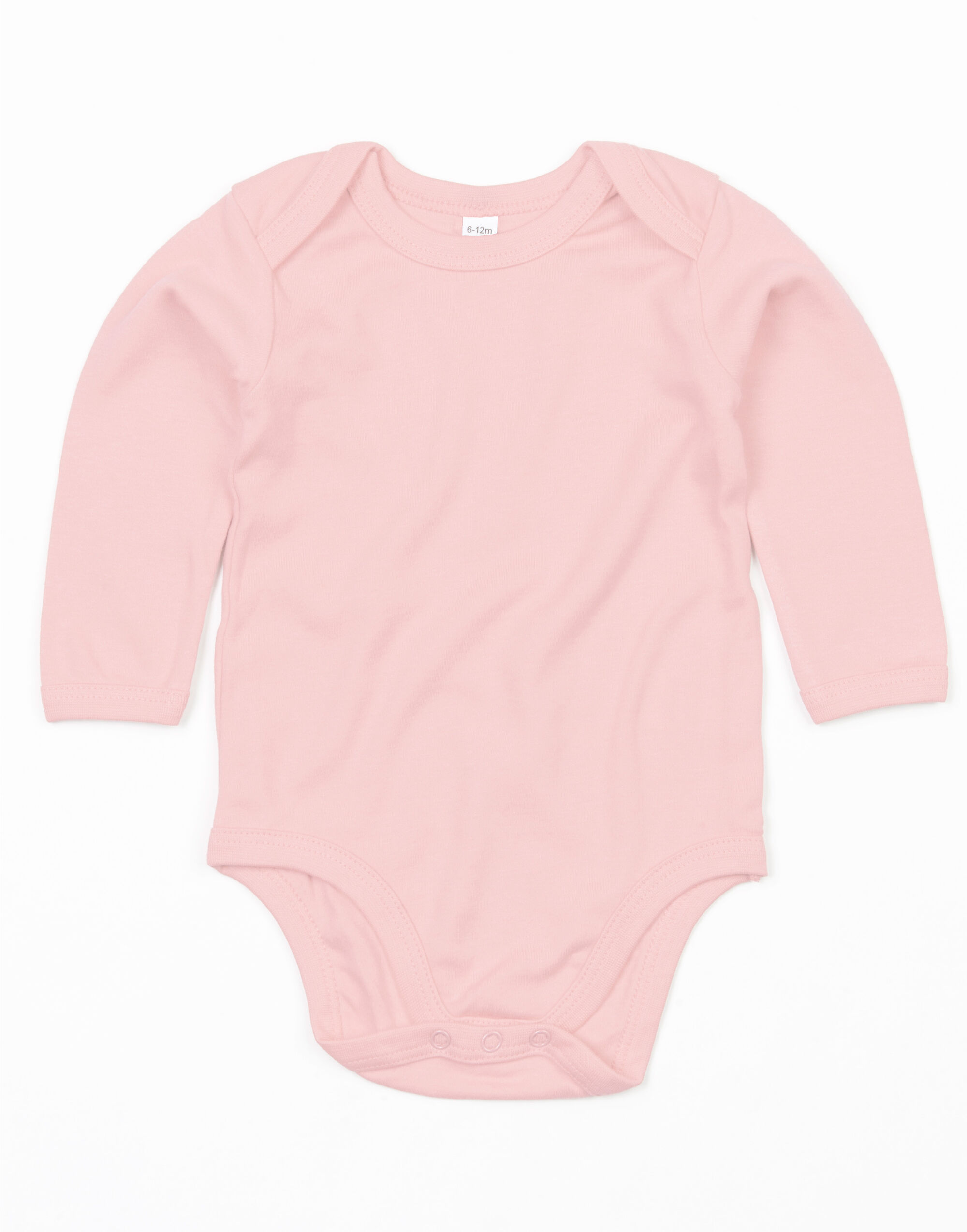 BZ30 Baby Long Sleeve Bodysuit Powder Pink