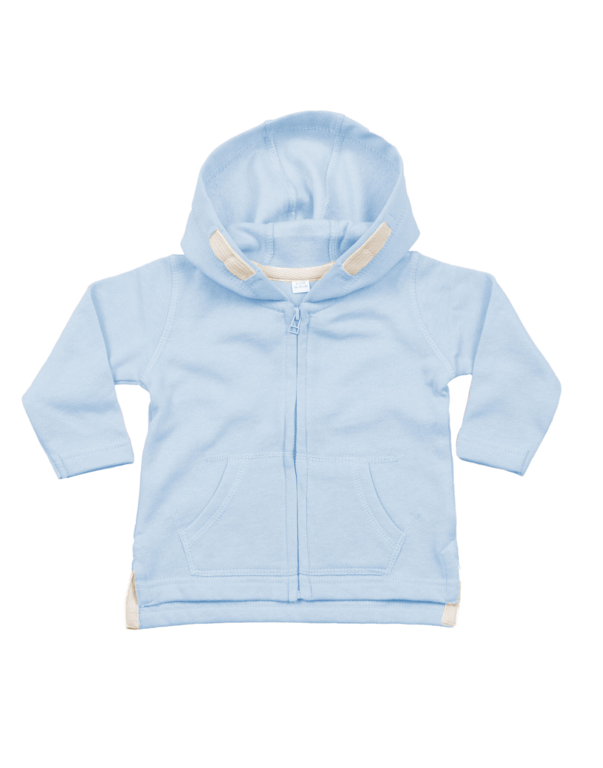 BZ32 Baby Hoodie Dusty Blue