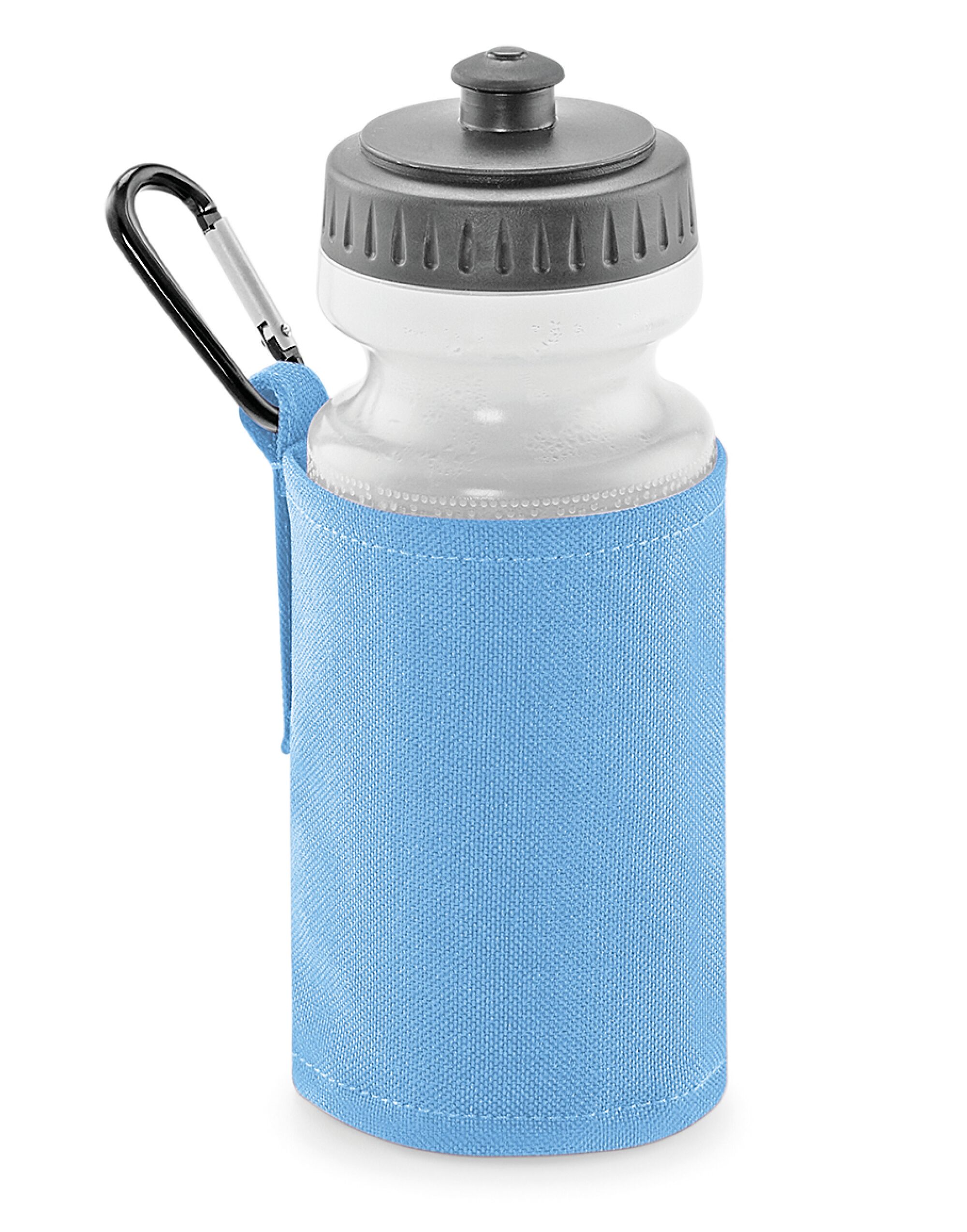 QD440 Water Bottle And Holder Sky Blue