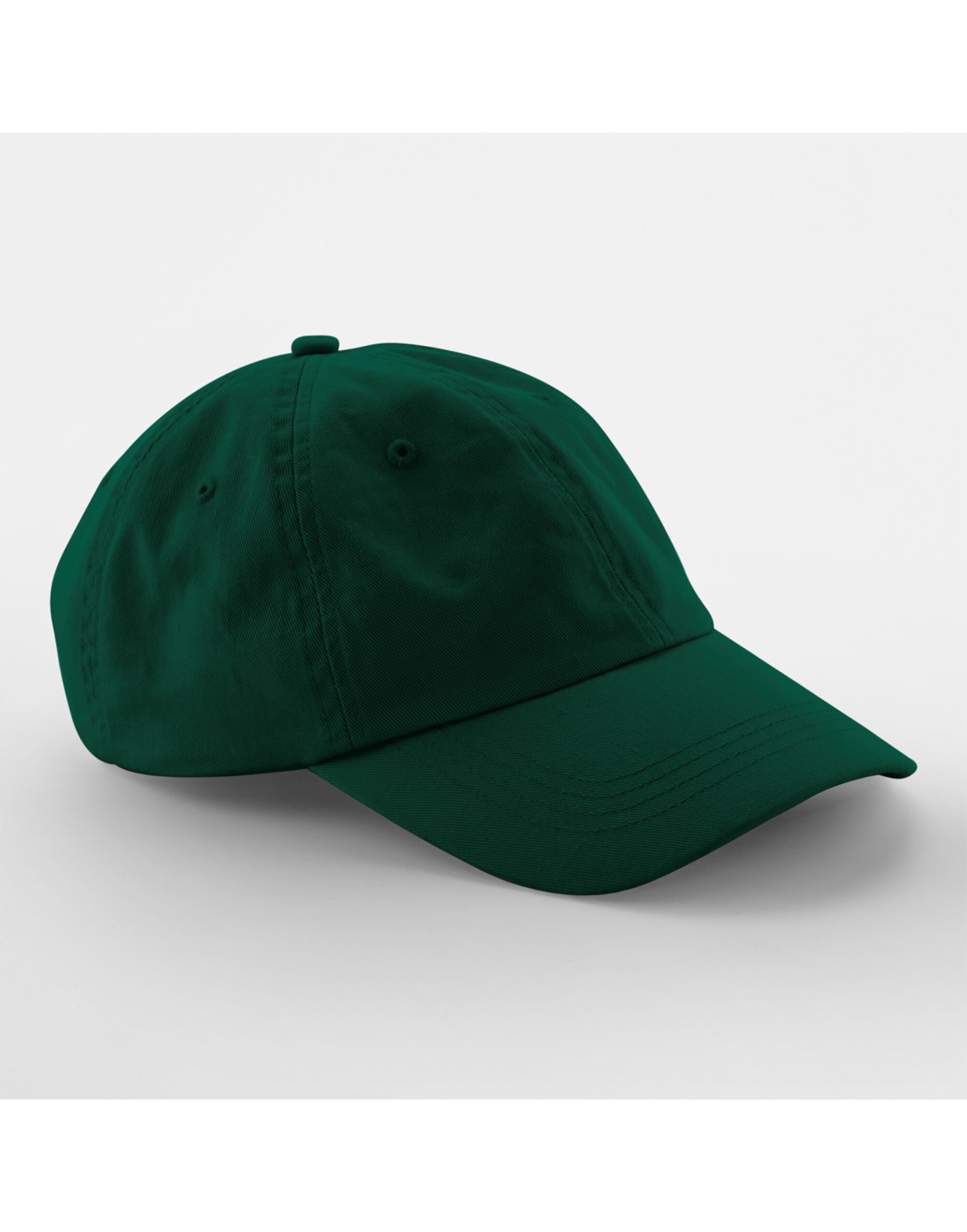 B653 Low Profile 6 Panel Dad Cap Bottle Green