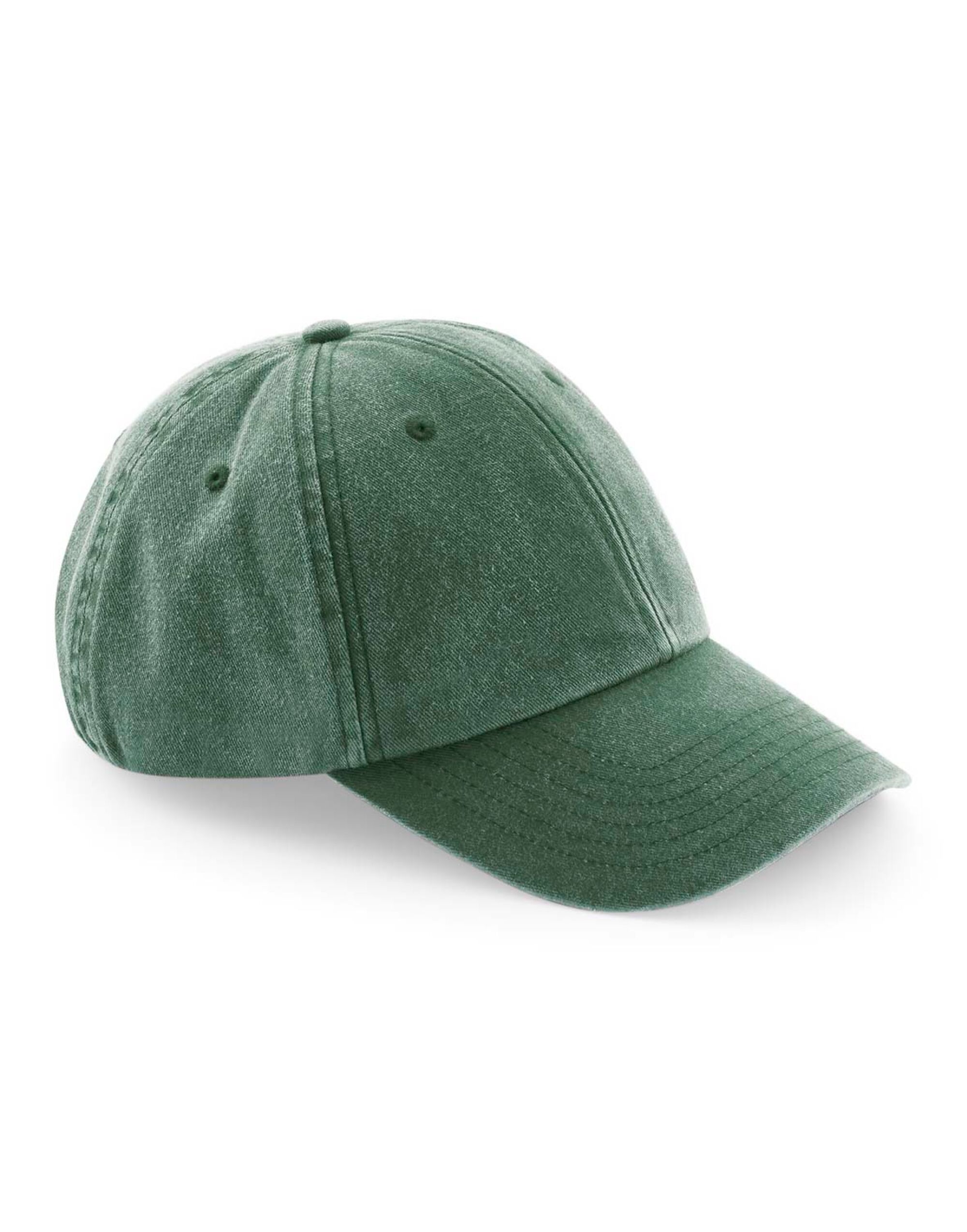 B655 Low Profile Vintage Cap Vintage Bottle Green