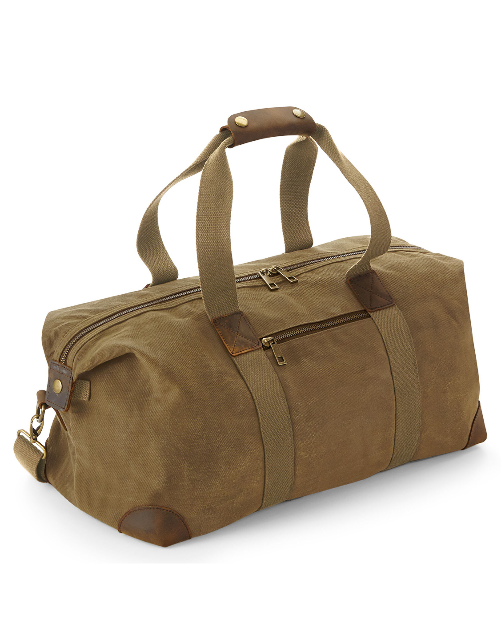 QD650 Heritage Washed Canvas Holdall Desert Sand