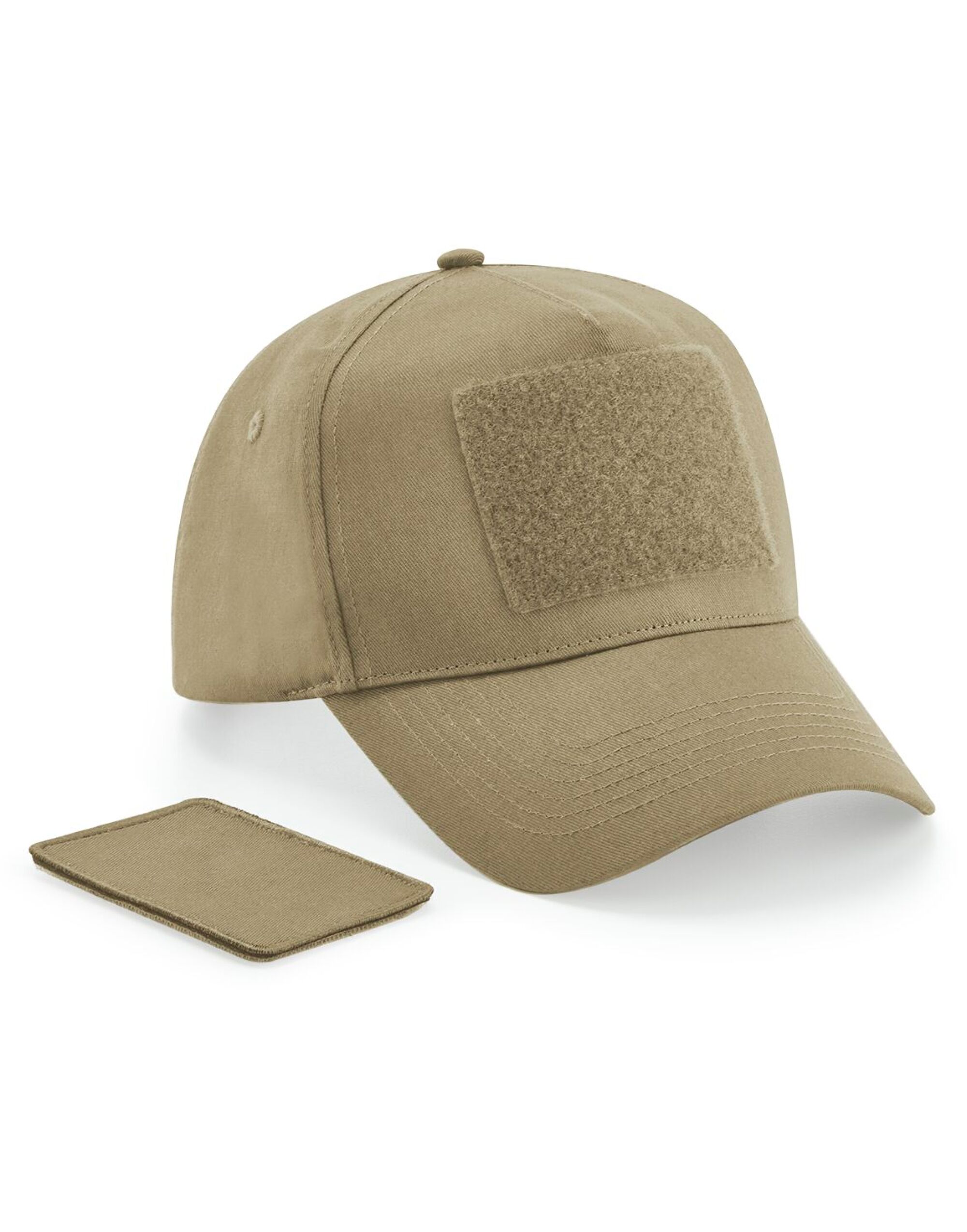 B638 Removable Patch 5 Panel Cap Desert Sand
