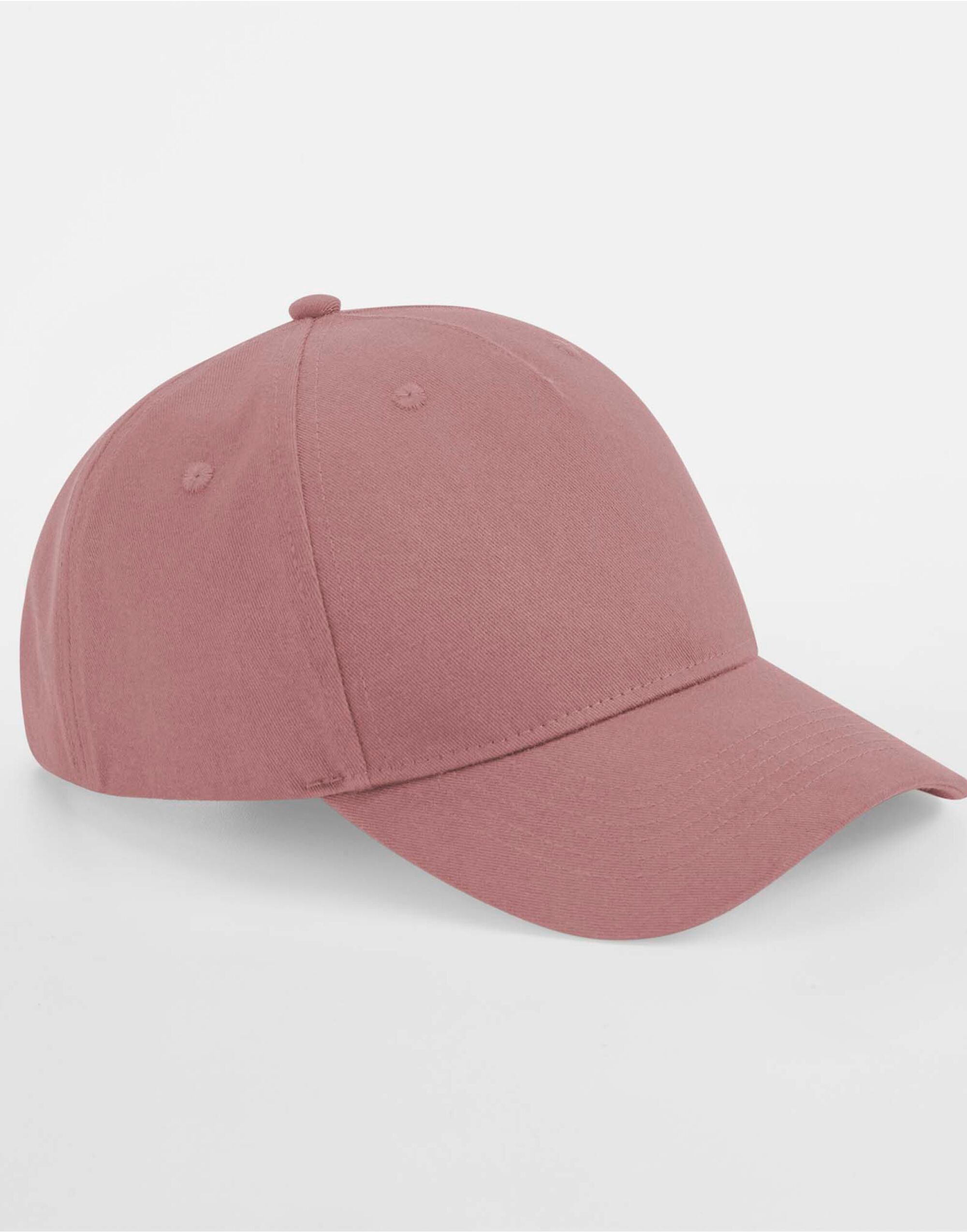 B62N Organic Cotton 5 Panel Cap Rose Pink