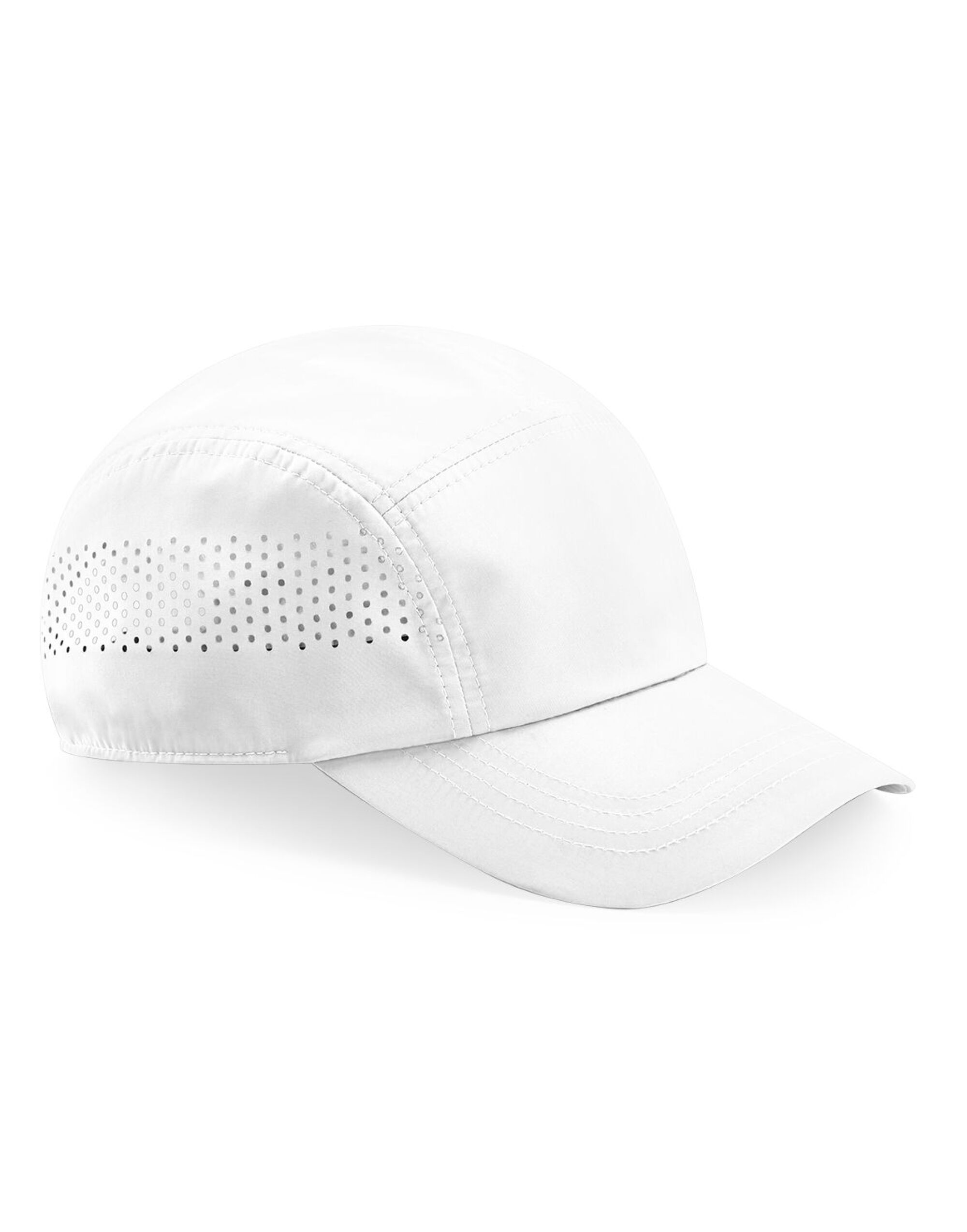 B188 Technical Running Cap White