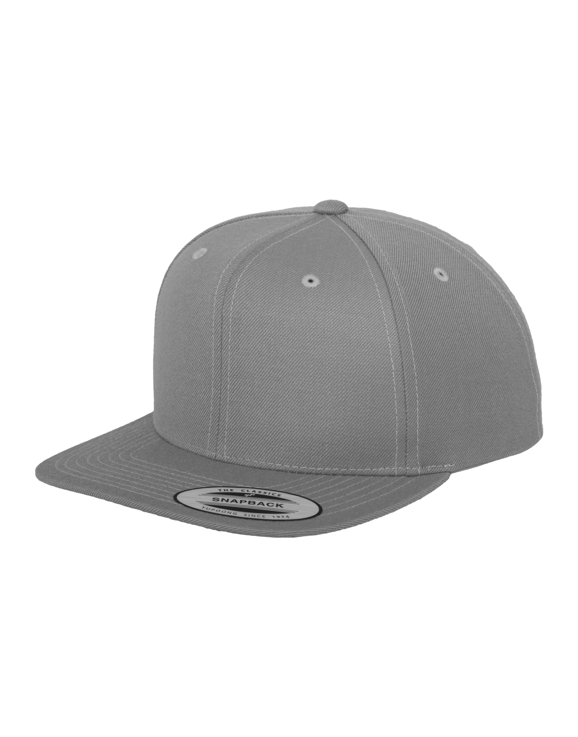 6089M Classic Snapback Cap Silver