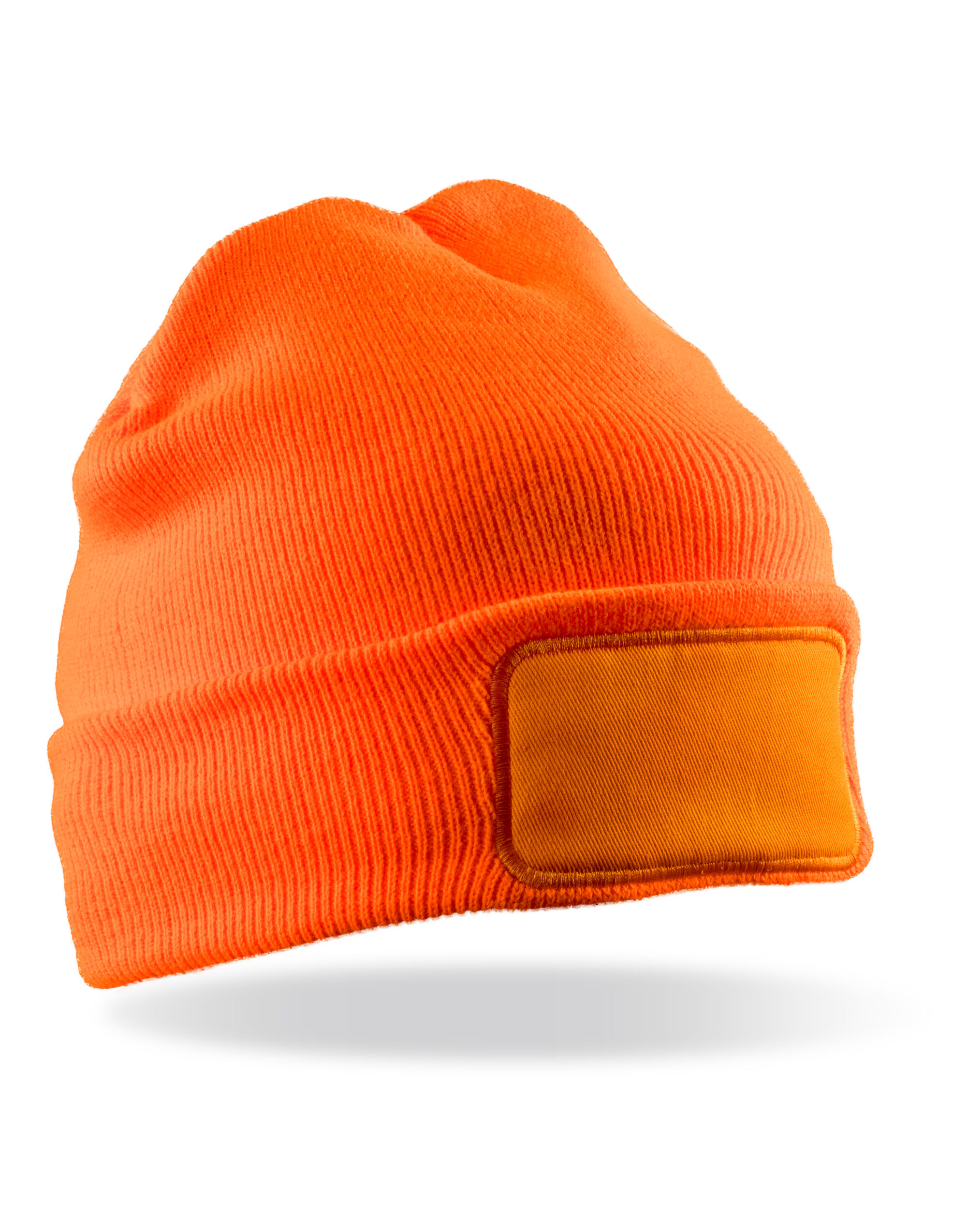 RC034X Double Knit Thinsulate™ Printers Beanie Fluoresent Orange